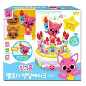 여아소꿉놀이 주방 놀이 소품 유아 케이크 장난감 촛불 불기 완구