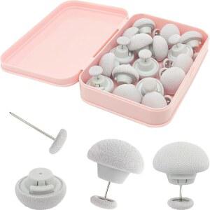 NATURAHAND 20PCS 양면 이불 퀼트 안전 클립 커버 스냅 커튼용 쿠션 보관함