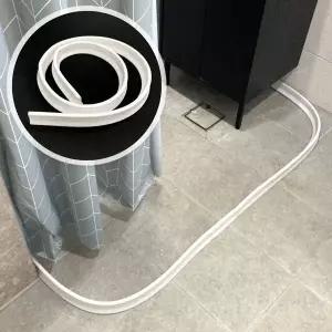 화장실 샤워부스 물막이 화이트 5cm x 1m