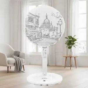 부직포 선풍기 보관커버 파리의거리 벽걸이 스탠드 선풍기망 덮개