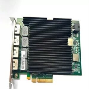 실리콘 쿼드 포트 10Gb PCIe RJ45 PE310G4I40EU-T X540-T4 이더넷 네트워크 어댑터