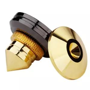 4개 스피커 스탠드 발 스파이크 마운트 라우드스피커 박스 손톱 패드 충격 방지