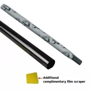 3Mx50CM VLT 블랙 자동차 썬팅 필름 가정용 창문 유리 자외선 차단 스티커 펄 코튼 스틱 박스 PAC