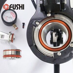 수동 커피 머신 용 실리콘 O 링 FLAIR58 3 세트 VMQ 가스켓 씰 ORing Red Rubber 18Pcs