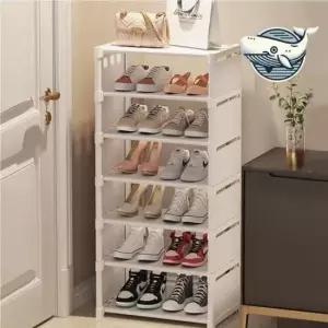 간이선반 넉넉한 수납 오픈형 신발정리대 현관 공간 절약