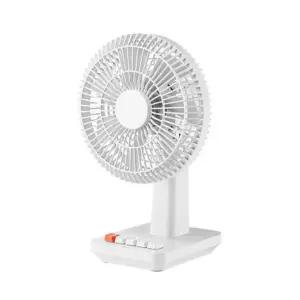 USB C타입 무선 미니 스탠드 선풍기 화이트 탁상형 가정 캠핑 사무실 5V 2A소소플리마켓