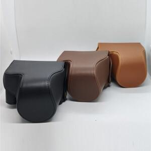 [호환품]캐논 호환 파워샷 SX50HS 풀 커버용 PU 가죽 카메라 케이스 가방 스트랩 포함