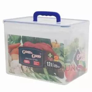 ( )핸들 밀폐보관용기 12L 김치용기 냉장고정리용기 냉장고반찬통 플라스틱통 김장김치통