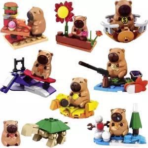 카피바라 피크닉 블럭 나들이 산책 소풍 8개