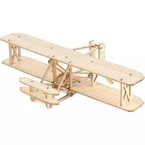 인테리어퍼즐 미니 목재 입체퍼즐 - 영공방 라이트형제 비행기