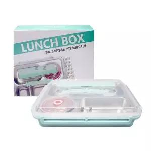 [하프클럽/브이와이]IS 주방소품 스테인레스 식판도시락 304 5칸