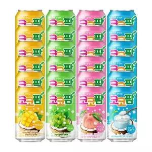 [음료센타]해태 코코팜 340ml 4가지맛 혼합 24입