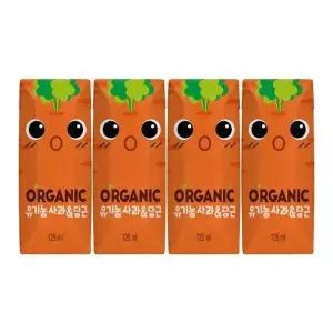 [음료센타]오가닉유기농 크니125ml 4팩