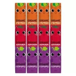 [음료센타]오가닉유기농 크니쁘니트니125ml 각4개씩 (총12팩)x2