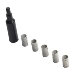 스테인리스 스틸 스크린 키트 및 세트 도구 6x 디젤 히터 글로우 핀 스테이너 버너 Eberspacher D2 D4 교체