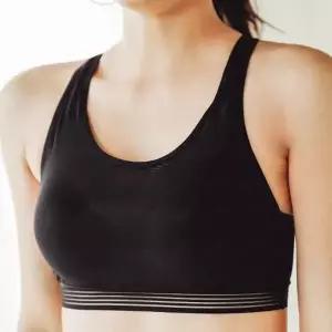 1M아쿠아 탑브라 블랙S 노와이어브라 스포츠브라 탑브라 노라인브라 브라탑