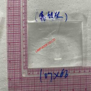 Goojodoq x1용 호환 프레넬 렌즈 107x66mm 프로젝터 LCD 패널 사이의 것