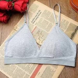 편안한 브라렛 그레이XL 노와이어브라 스포츠브라 탑브라 노라인브라 브라탑