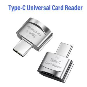 미니 TF 카드 리더 타입 C 어댑터 스마트 메모리 USB 고속 폰 외장 SD