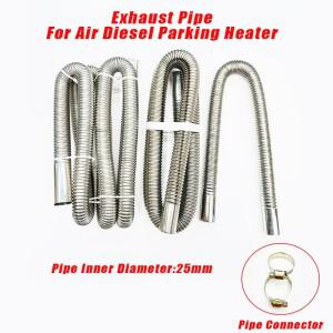 24mm 엘보우 파이프 에어 파킹 히터 배기 튜브 커넥터 클립 포함 웨바스토 보트 자동차 난방 부품