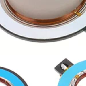 34.4 51.3 72.2 74.5 코어 트위터 보이스 코일 멤브레인 티타늄 필름 트레블 스피커 수리 부품 DIY