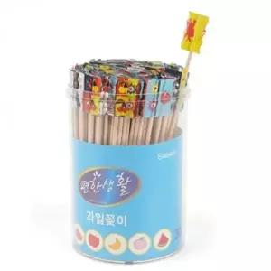 과일꽂이 핑거푸드 도시락 꾸미기 원형 픽