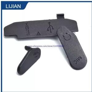 Canon EOS 80D 디지털 카메라 수리 부품 용 새 USB 고무 뚜껑 문 HDMI 호환 마이크 캡 인터페이스 커버