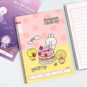 [문구/오피스] 초등 17줄 슬림 넓은칸 공책 10개 1세트 저학년 노트