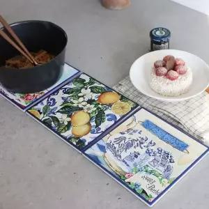 냄비받침대 사각 다용도 주방 인테리어 소품 신혼집 집들이 선물