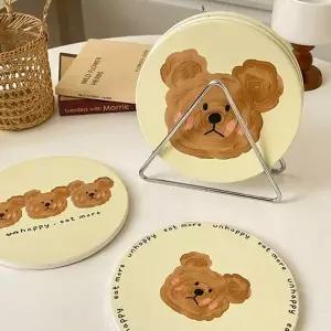 냄비받침대 세라믹 매트 4종 거치대 세트 논슬립 주방용품