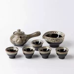 다기세트 5인 이천도자기 전통 찻잔 세트 다도구 선물용
