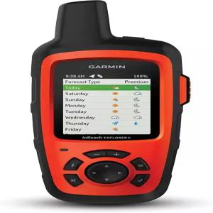 Rach Explorer+의 Garmin 010-01735-10 Topo 지도 및 GPS 내비게이션이 탑재된 휴대용 위성 통신기