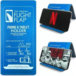플라이트 플랩 비행기 휴대폰 홀더 유연한 책상 침대 사무실 러닝머신용 접이식 스탠드 - 장거리 여행