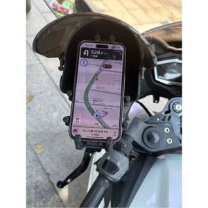 핸드폰 거치대 배달대행 댐퍼 헬멧 연장형 거치 단독 탈리스만