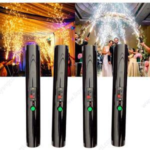 4pcs 핸드 헬드 콜드 분수 웨딩 머신 홀드 스파클러 슈터 결혼 신부 커플 항목 스파크 첫 번째 댄스 Dj 신