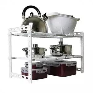 ( )3단 수납 동영 싱크대 선반 냄비 씽크인 정리대