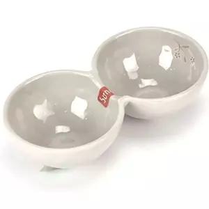 나눔용 멜라민 반찬 접시 소스볼 2구 주방 용기 다용도 그릇