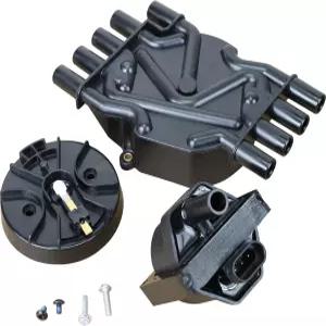 1996-2002 쉐보레 GMC 5.0L 5.7L V8 OEM 핏 키트-1024와 호환되는 AIP 전자 파워 팩 볼텍 디스트리뷰터 캡