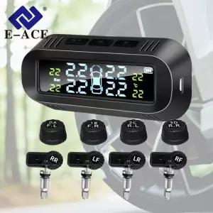 무선 TPMS 자동차 타이어 압력 및 온도의 고정밀 모니터링 내장형 외부 안전 경보