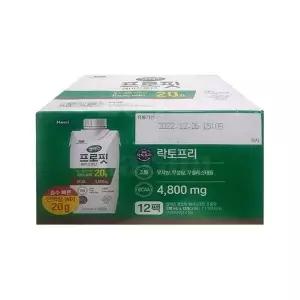 셀렉스 프로핏 웨이프로틴 드링크 초콜릿 330ml x 12팩 단백질음료 코 스트코 x2SET(SH)