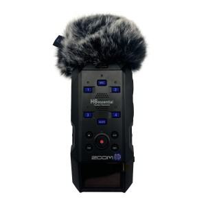 죽은 고양이 야외 마이크 폼 커버 윈드 스크린 줌 H6 필수 블루 맨티스 용 고 모피 인공 앞 유리