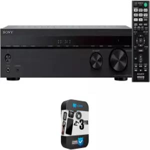 소니 STRDH590 5.2 멀티채널 4k HDR AV 리시버 블루투스 번들 3년 CPS 향상 보호 팩 포함
