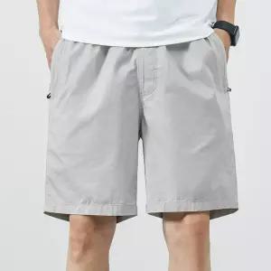 남친 바지 여름 캐주얼 패션 하이틴 슬림핏 통 반바지 5부 원픽1