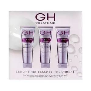 GH 그레이트헤어 스팀 클리닉 스칼프 헤어에센스 노워시 트리트먼트 110ml 3개 세트 x2SET(SH)