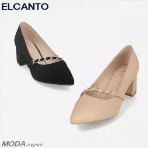 [엘칸토]경량 쿠션 데일리 구두 여성 펌프스 1XWD27X_GN