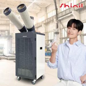 신일전자 이동식에어컨 2구 SMA-PC3900 그레이 산업용 공장