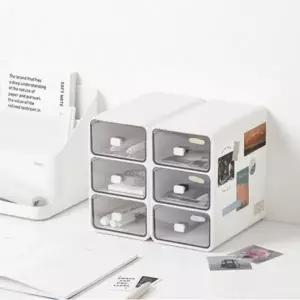 ( )시스맥스 미니미 소품함 사각손잡이 소품박스 소형 3단 소품 정리함 서랍