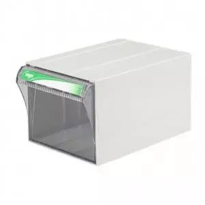 ( )투명 서랍형 부품박스 공구수납 책상위정리 트레이 슬라이딩 다용도 수납 정리함