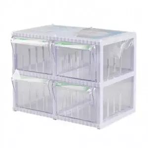 ( )서랍 정리함 부품박스 미니서랍 사무실 데스크 책상위서랍 투명 수납함