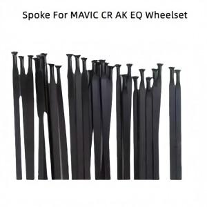 MAVIC CR AK EQ 휠셋 스포크 도로 자전거 캡 스트레이트 플랫 스테인레스 스틸 용 10pcs
